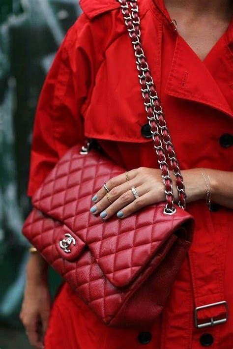 rode chanel tas|Handtassen — Mode .